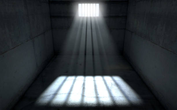 istock Sunshine Shining In Prison Cell Window 917581674