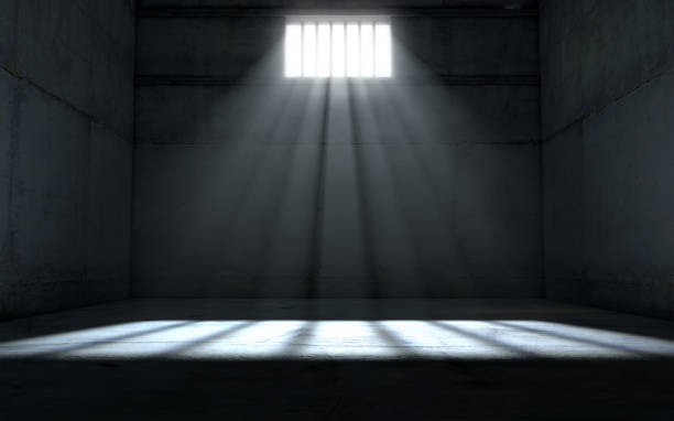 istock Sunshine Shining In Prison Cell Window 917581742