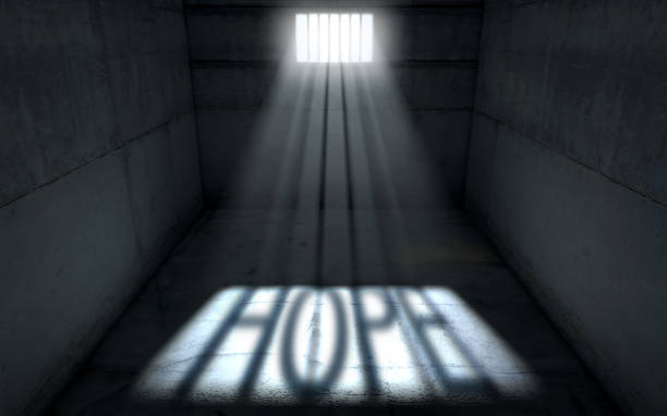 istock Sunshine Shining In Prison Cell Window 917581768