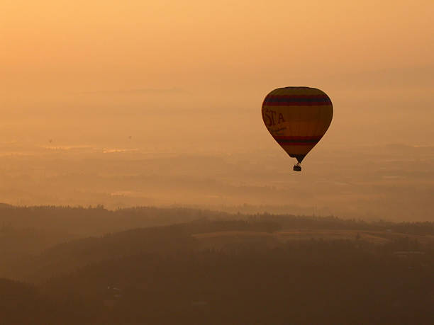 Hot Air Balloon stock photo