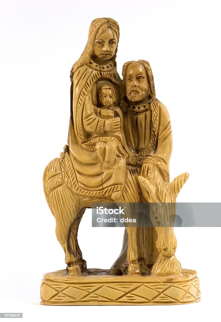 깎아서 of 조지프, 메리 및 예수스 - 로열티 프리 공휴일 스톡 사진