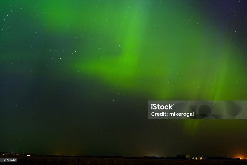 Luzes do norte - Foto de stock de Alasca - Estado dos EUA royalty-free