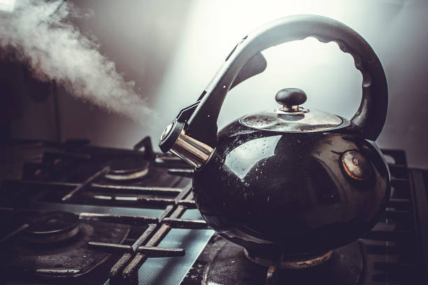 istock dirty kettle on the stove 917590816