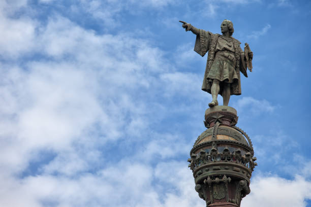 istock Columbus Monument in Barcelona 917594386