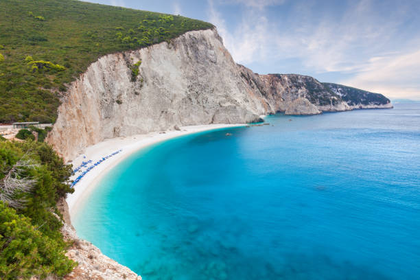 istock Porto Katsiki beach at Lefkada island, Greece 917599132