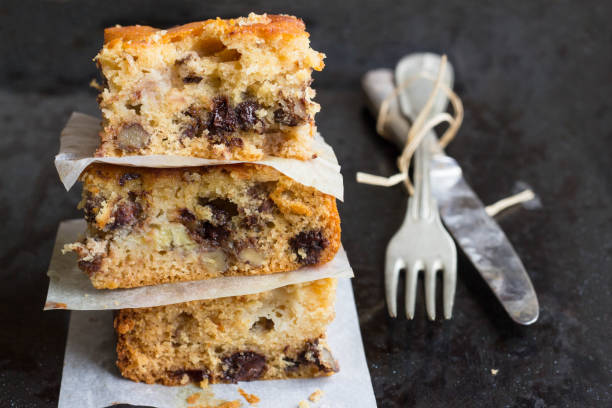 istock Slices of Chocolate Banana Cake 917599378