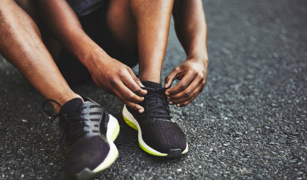 istock I'm all tied up with exercising today 917602978