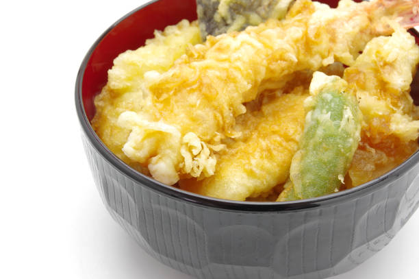 istock Bowl of rice and fried fish 917611936