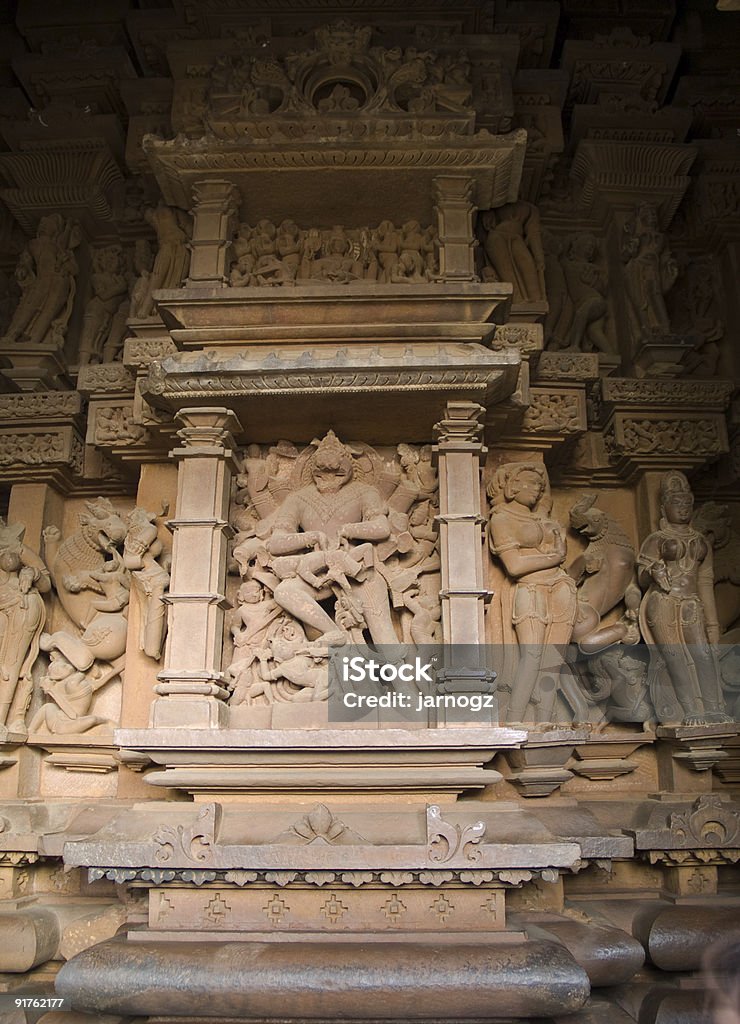 Temple, Khajuraho - Royalty-free Arcaico Foto de stock