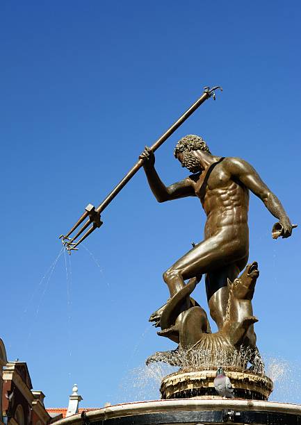 istock Neptun sculpture in Gdansk - Fountain 91762509