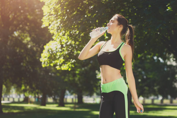 istock Exhausted woman after yoga training 917626592