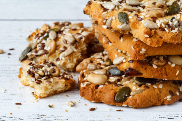 istock Homemade cookies with seeds 917630424