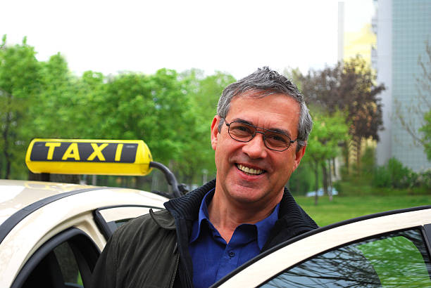 taxi driver - taxifahrer stock-fotos und bilder