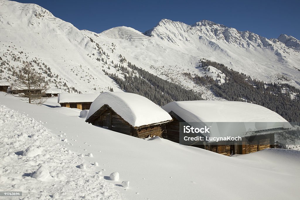 Winterzauber - Lizenzfrei Berg Stock-Foto