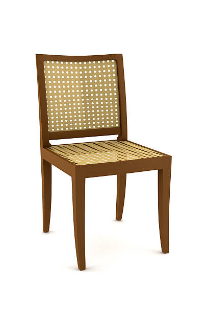 istock brown chair isolated on white background 91763703