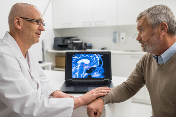istock Senior Patient Having Consultation With Doctor In Office 917637672