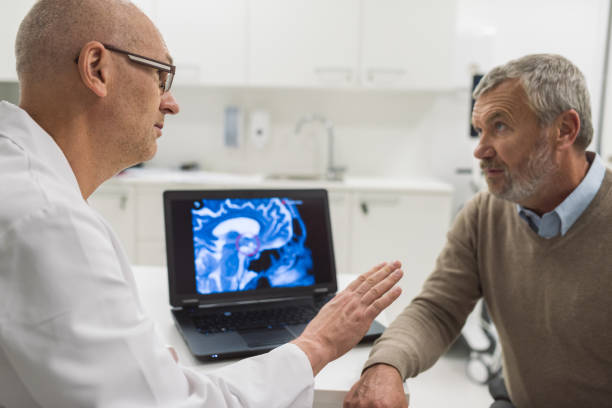 istock Senior Patient Having Consultation With Doctor In Office 917637970