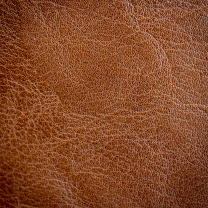 Close up brown leather texture and background.