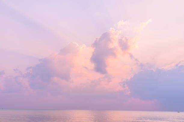 istock Beautiful beach and sea on sunrise time 917646004