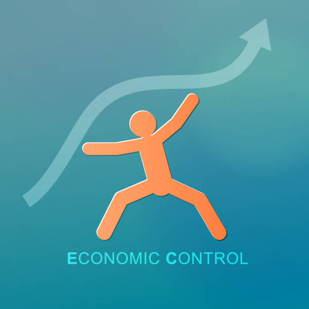ilustrações, clipart, desenhos animados e ícones de conceito de controle econômico - barn conversion