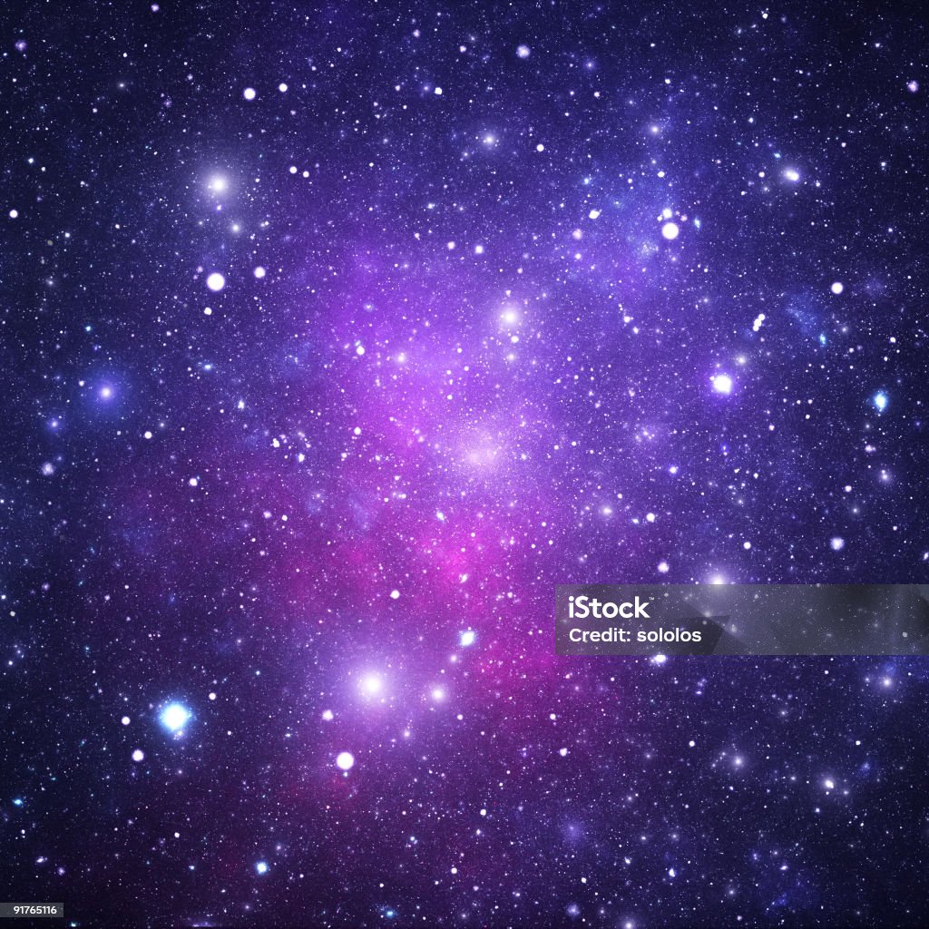 Nebulosa de espaço - Royalty-free Astronomia Foto de stock