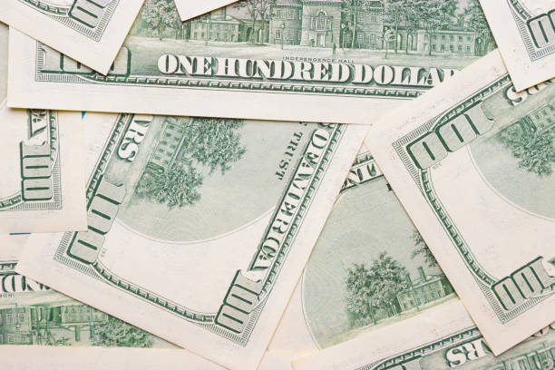 istock Background of dollar bills 917652586