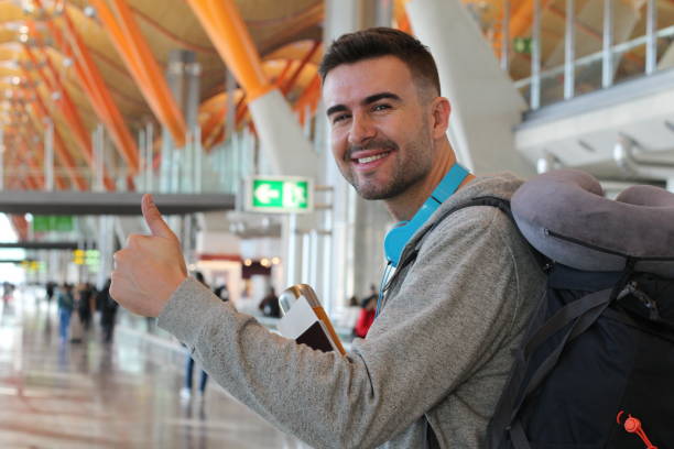 istock Satisfied traveler giving a thumbs up 917656276