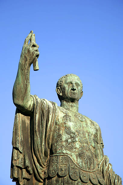 istock Sculpture of emperor Caesari Nervae Avg 91765816