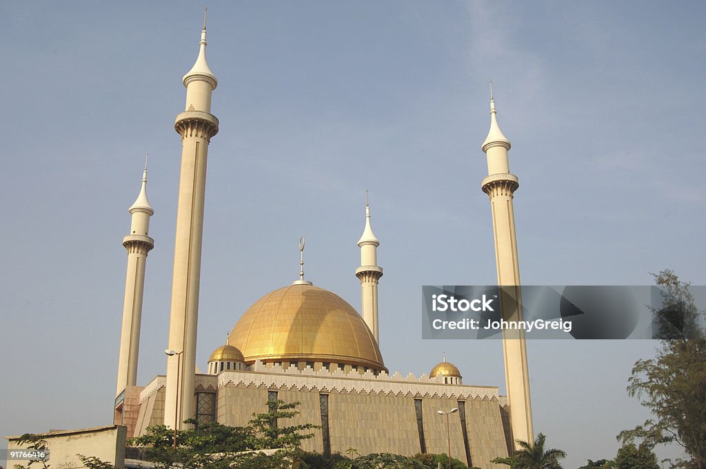Abudża national mosque - Zbiór zdjęć royalty-free (Abudża)