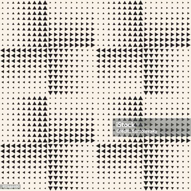 Stylish Halftone Texture Endless Abstract Background With Random Size ...