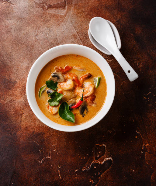 istock Tom Yam kung Spicy Thai soup 917664884
