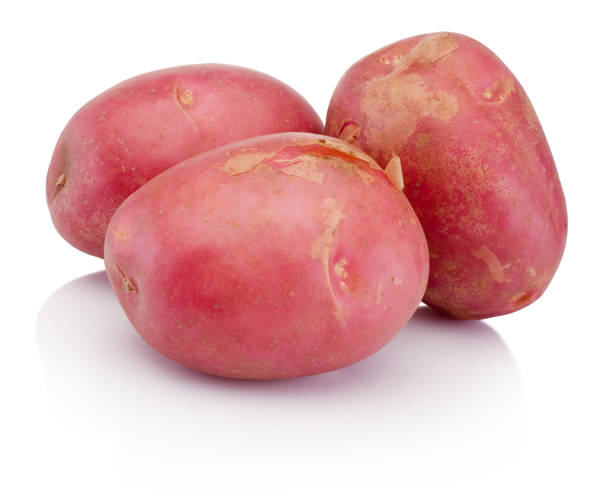 istock New red potato isolated on white background 917667826