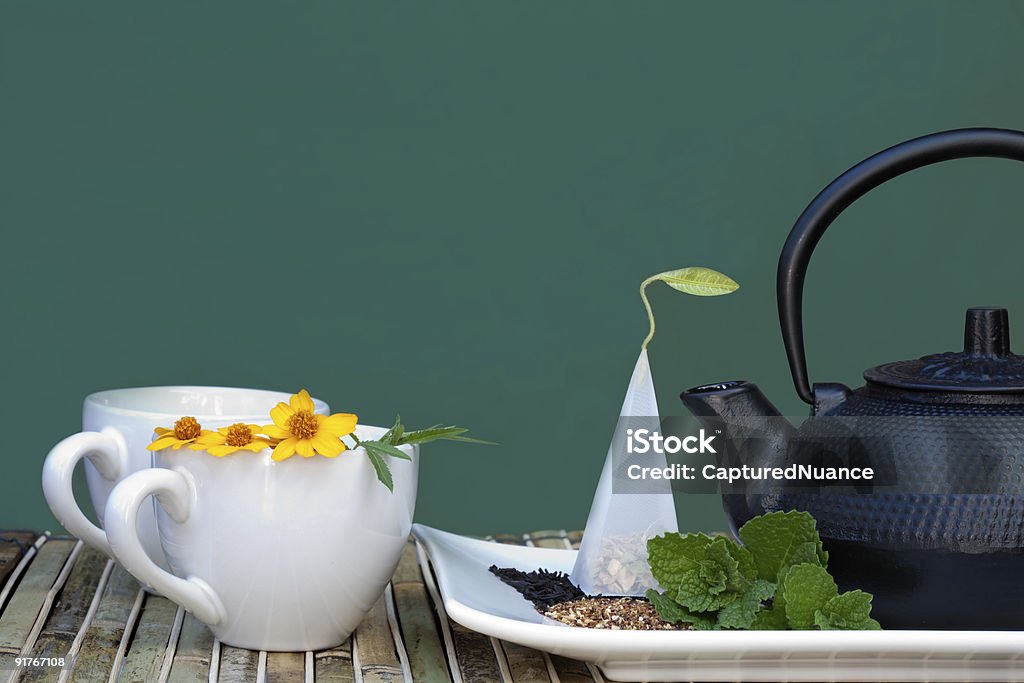 Chá de ervas - Foto de stock de Alimentação Saudável royalty-free