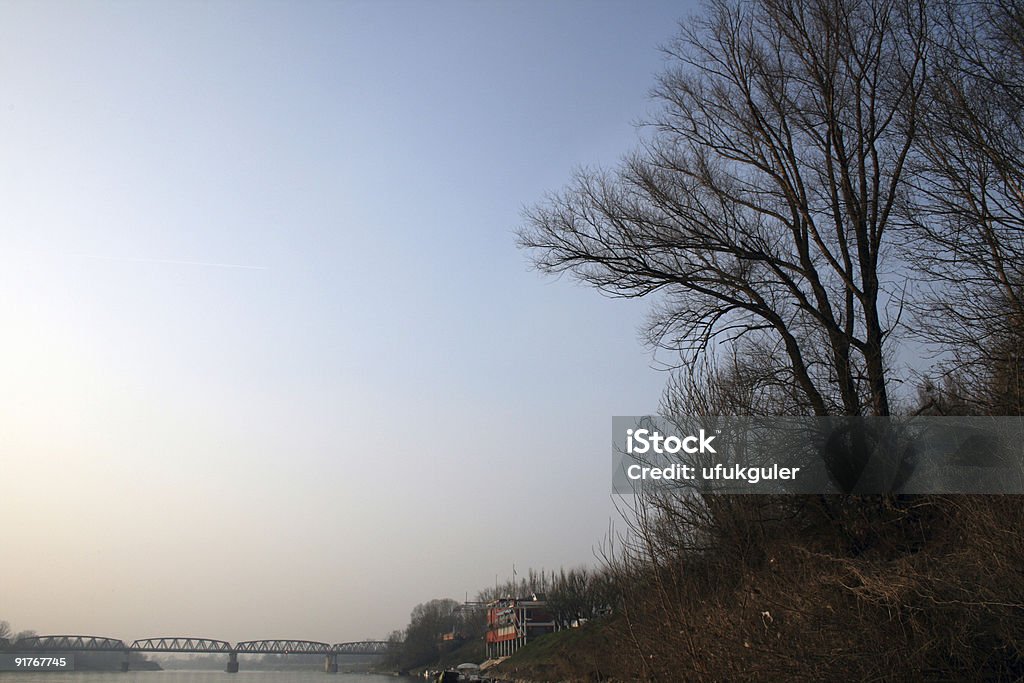 Panorama del río Po - Foto de stock de Cremona libre de derechos
