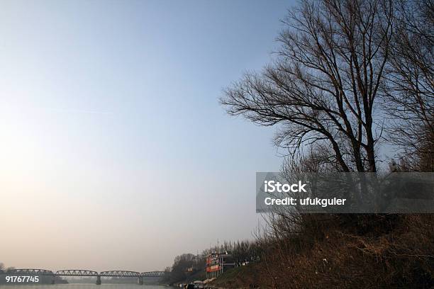 Panorama Del Río Po Foto de stock y más banco de imágenes de Cremona - Cremona, Colina, Otoño