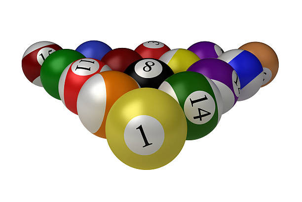 istock billiard balls isolated on white background 91767993