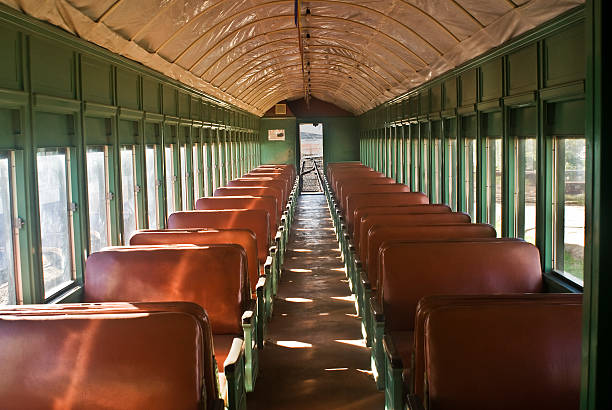 istock Interior - Vintage Railroad Car 91768373