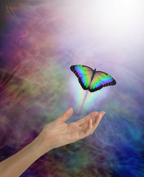 istock Soul passing over to the afterlife metaphor 917684400
