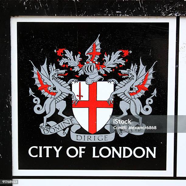 Simbolo Della Città Di Londra - Fotografie stock e altre immagini di Blasone - Blasone, City di Londra, Città