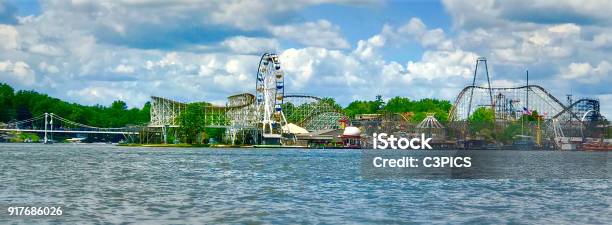 Amusement Park Stock Photo - Download Image Now - Amusement Park, Panoramic, Family