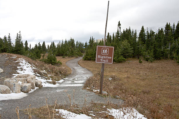 istock Where the famous Highline trail begins 91768892