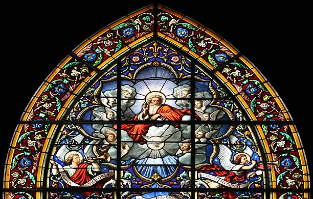 istock The Lord God Almighty (stained glass window) 91769125