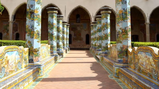 klasztor santa chiara, neapol, włochy - chiara zdjęcia i obrazy z banku zdjęć