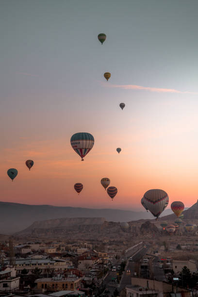 istock Cappadocia Balloons in Turkey 917692338