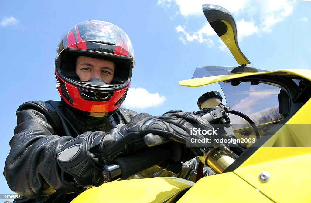 Motociclista - Foto de stock de Capacete - Equipamento royalty-free