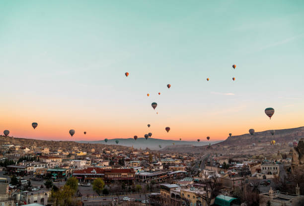 istock Cappadocia Balloons in Turkey 917696314