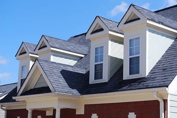 haut d'une maison - roof photos et images de collection