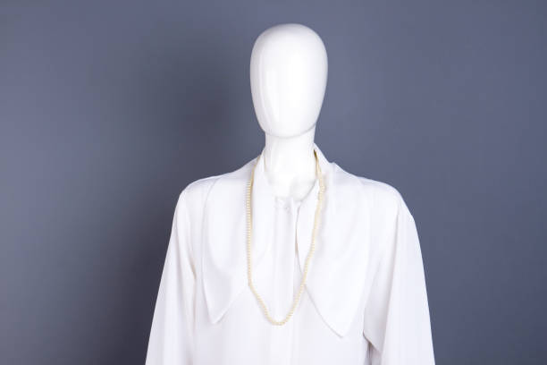istock White classy shirt for women. 917697210