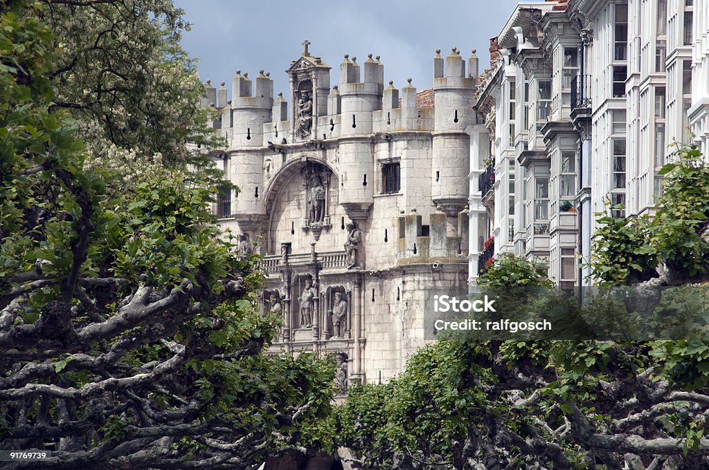 Puerta de Santa Maria,Burgos, Spanien  Burgos Stock Photo