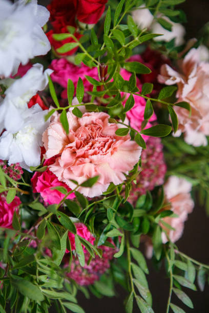 istock Bouquet of carnations and roses 917703564